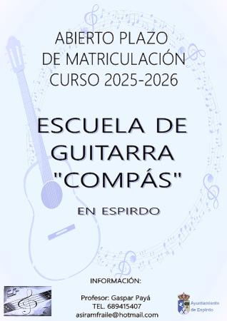 Imagen APRENDE A TOCAR LA GUITARRA CON LA ESCUELA 