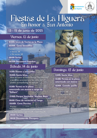 Imagen FIESTAS DE SAN ANTONIO LA HIGUERA