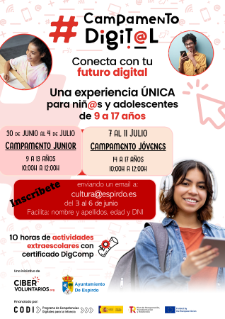 Imagen CAMPAMENTO DIGITAL, NO TE LO PIERDAS