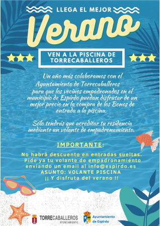 Imagen CON LA LLEGADA DEL CALOR LO QUE APETECE ES UN BUEN “CHAPUZÓN”