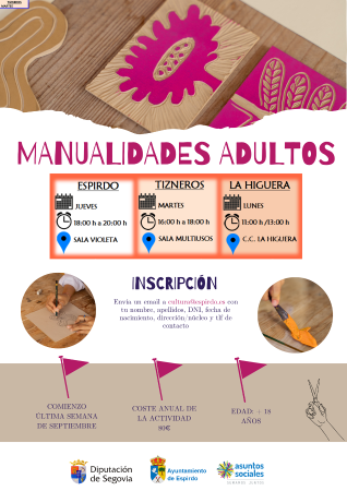 Imagen MANUALIDADES ESPIRDO: NIÑOS Y ADULTOS
