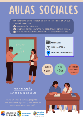 Imagen AULAS SOCIALES PARA ADULTOS