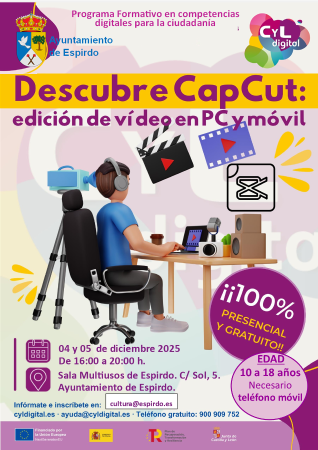 Imagen APRENDE A EDITAR VÍDEOS CON CAPCUP