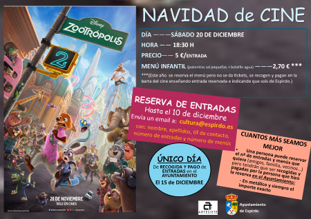 Imagen CINE NAVIDEÑO PARA LOS MÁS PEQUES