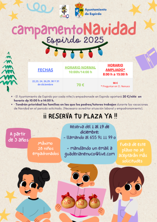 Imagen CAMPAMENTO NAVIDEÑO GUARDERÍA NENUCO
