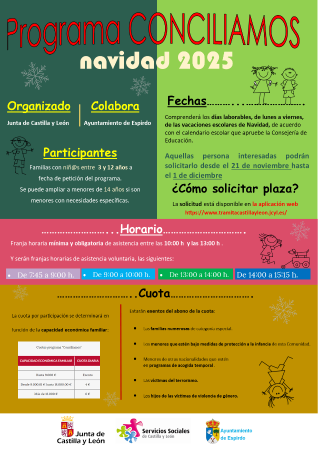 Imagen INSCRÍBETE YA AL PROGRAMA CONCILIAMOS