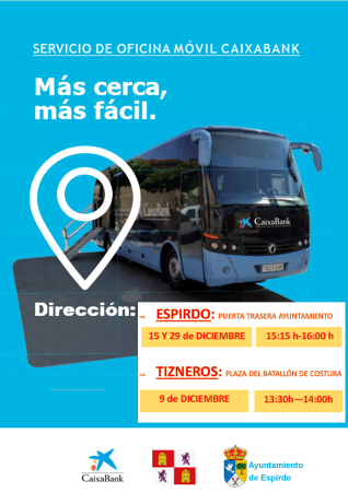 Imagen LLEGA EL AUTOBÚS DE CAIXABANK