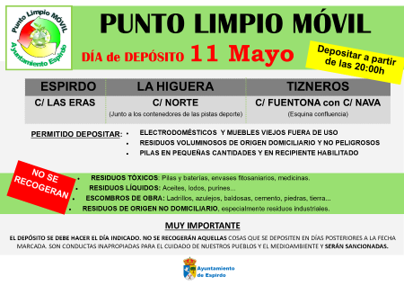 Imagen PUNTO LIMPIO MAYO 2026