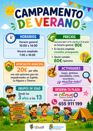 Imagen CAMPAMENTO DE VERANO DEL C.I. NENUCO