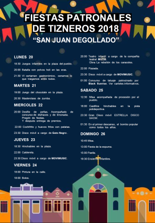 Fiestas Patronales San Juan Degollado - TIZNEROS