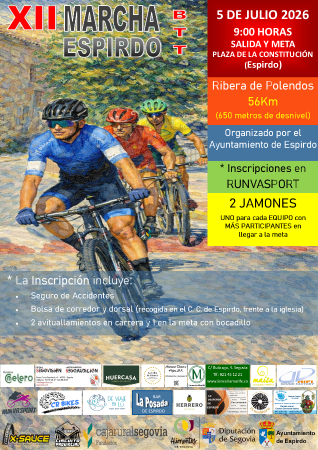 Imagen XII MARCHA BTT ESPIRDO 2026 – PARAJE DE POLENDOS