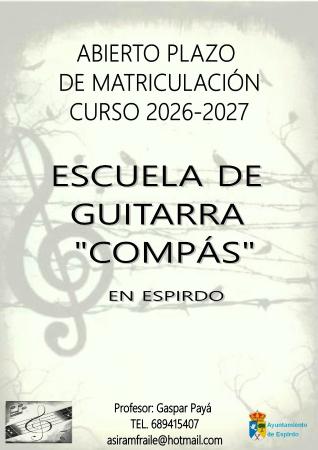 Imagen APRENDE GUITARRA CON LA ESCUELA COMPÁS