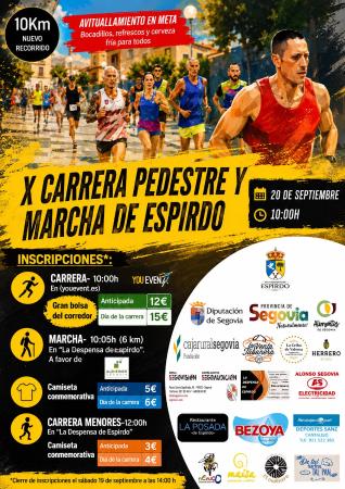 Imagen PONTE LAS ZAPATILLAS, Y DISFRUTA CON NOSOTROSCARRERA PEDESTRE ESPIRDO
