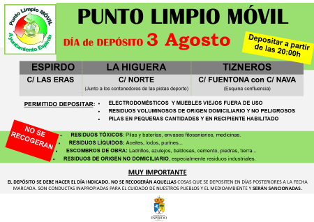 Imagen PUNTO LIMPIO AGOSTO