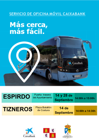 Imagen LLEGA EL AUTOBÚS DE CAIXABANK