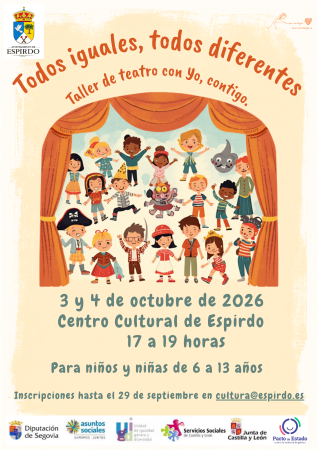Imagen TALLER DE TEATRO. Jugamos y aprendemos interpretando