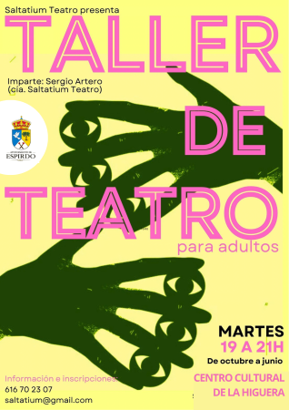 Imagen TALLER DE TEATRO EN LA HIGUERA