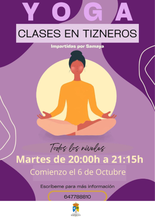 Imagen CLASES DE YOGA EN TIZNEROS