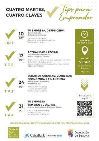 Imagen FORMACIÓN: CUATRO MARTES, CUATRO TIPS