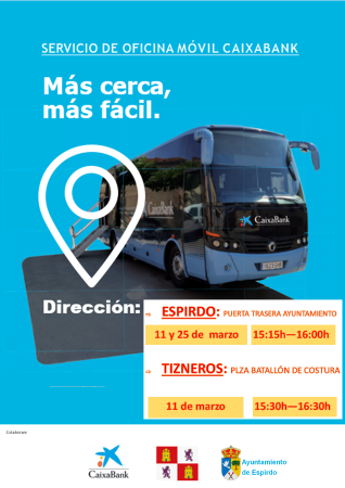 Imagen AVISO: Llega el autobús de CaixaBank
