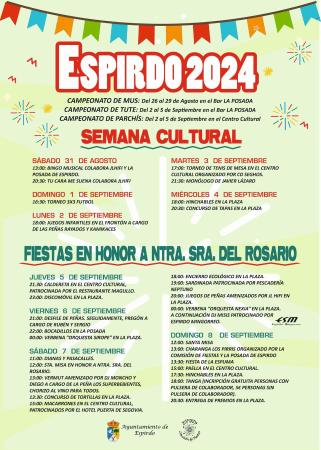 Imagen FIESTAS DE ESPIRDO EN HORNOR A LA VIRGEN DEL ROSARIO