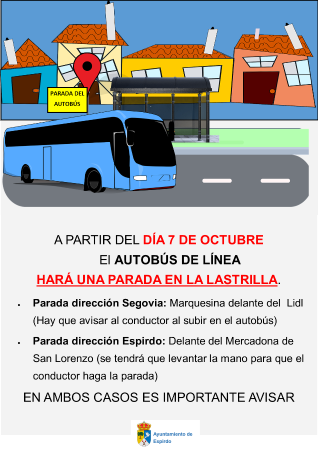 Imagen AVISO: SOLICITA TU PARADA.